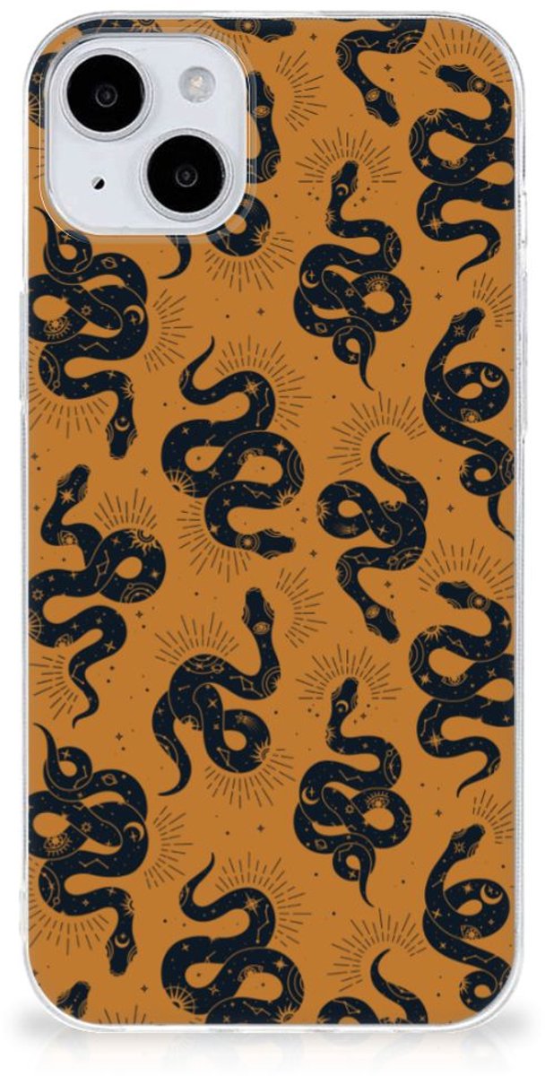 TPU Hoesje voor iPhone 15 Snakes