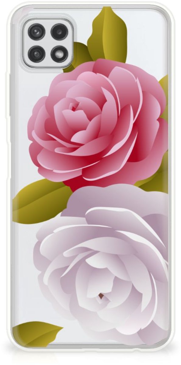 Samsung Galaxy A22 5G TPU Case Roses