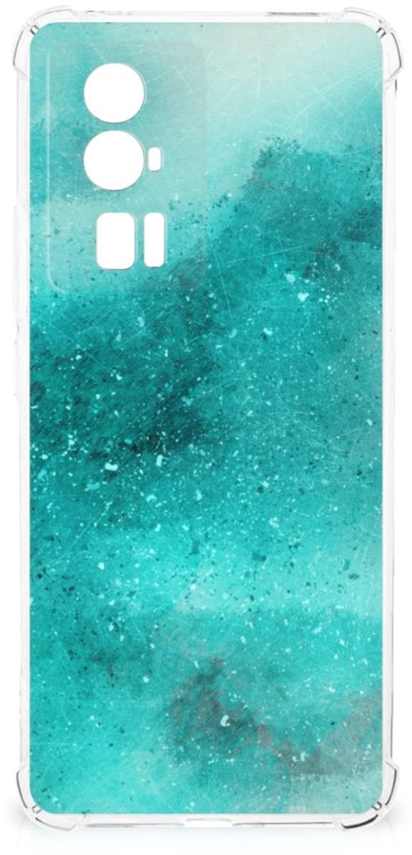 Back Cover Xiaomi Poco F5 Pro Painting Blue