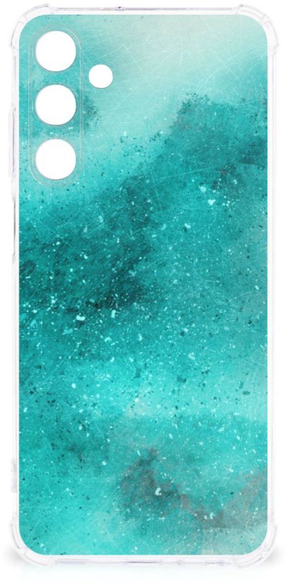 Back Cover Samsung Galaxy A25 Painting Blue