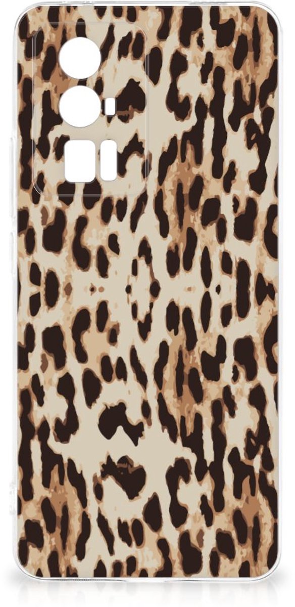Xiaomi Poco F5 Pro TPU Hoesje Leopard