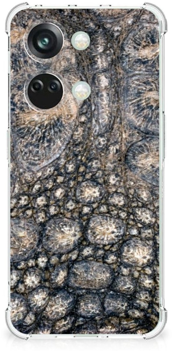 OnePlus Nord 3 Case Anti-shock Krokodillenprint