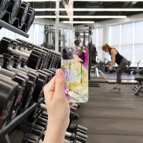 Coque Téléphone pour Apple iPhone 11 Pro TPU étui Peinture Lettre