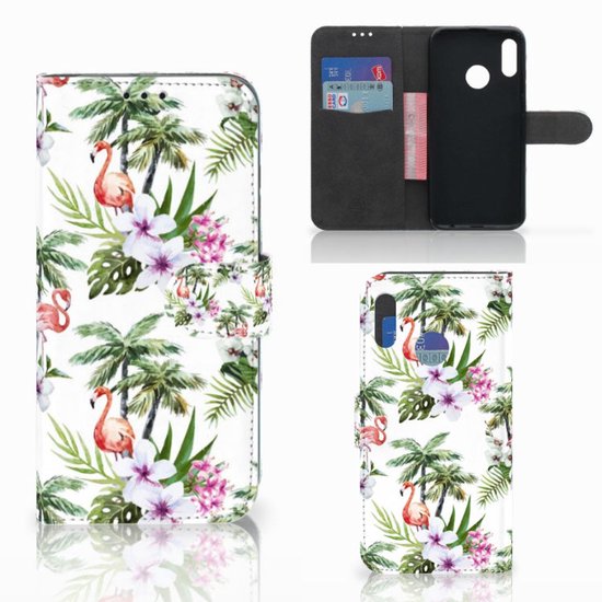 Coque Téléphone Honor 10 Lite Protection Téléphone Palms Flamingo