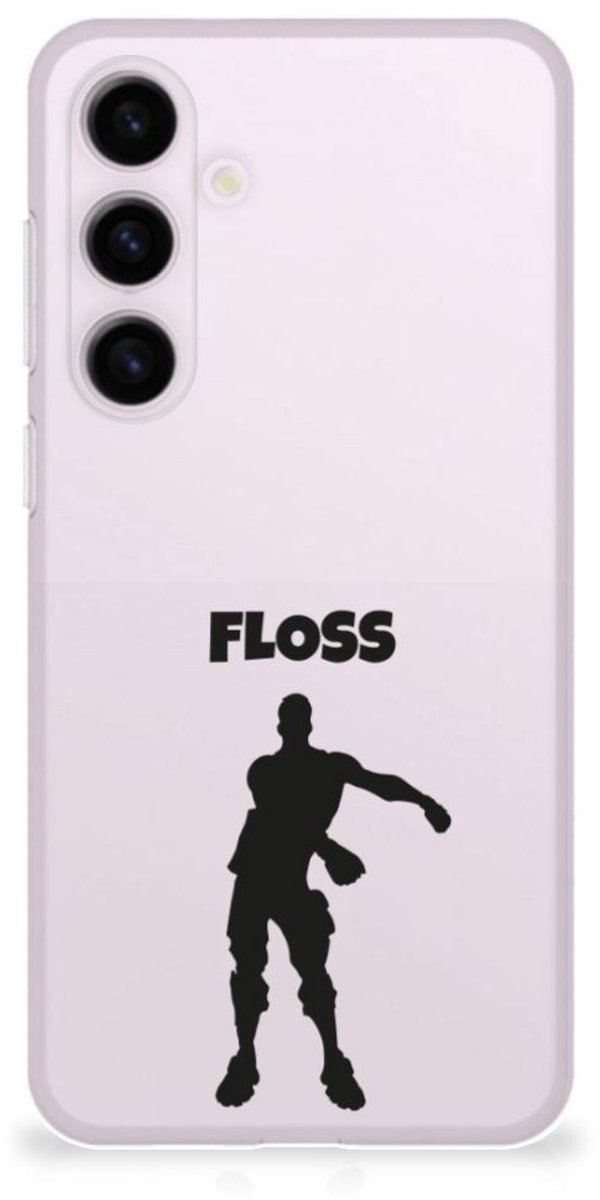 Samsung Galaxy S24 Plus Telefoonhoesje met Naam Floss