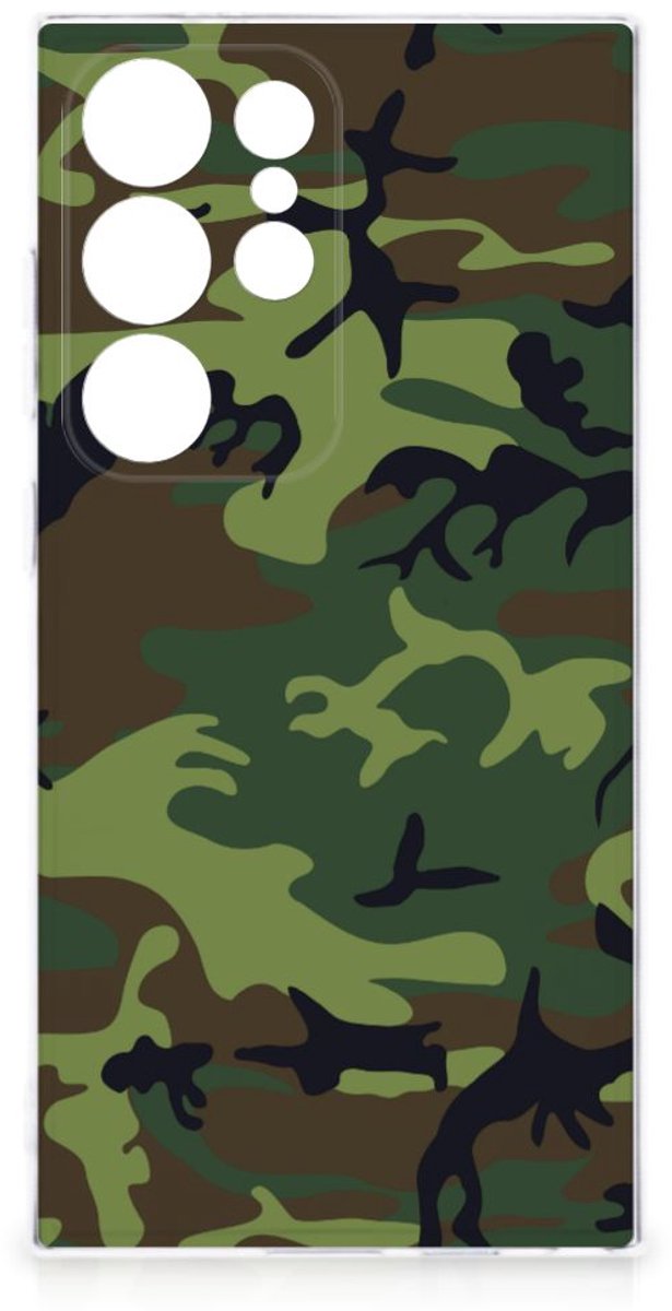 Samsung Galaxy S24 Ultra TPU bumper Army Dark