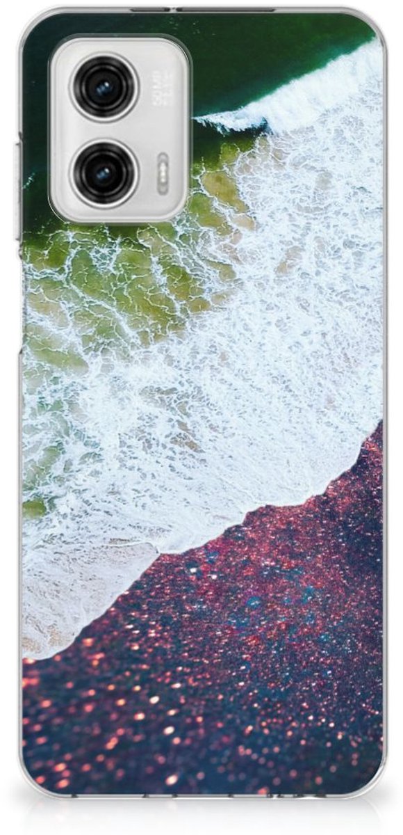 Motorola Moto G73 TPU Hoesje Sea in Space