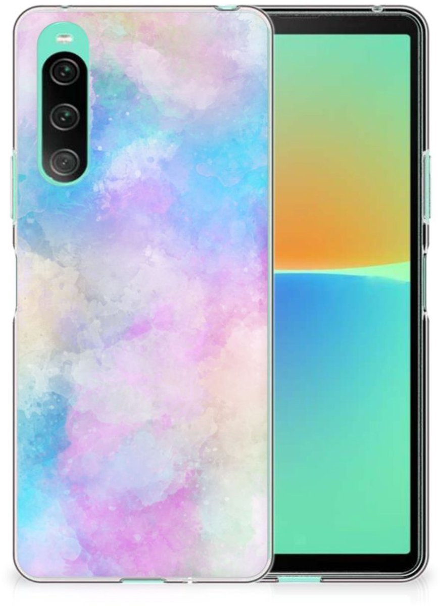Hoesje maken Sony Xperia 10 V Watercolor Light