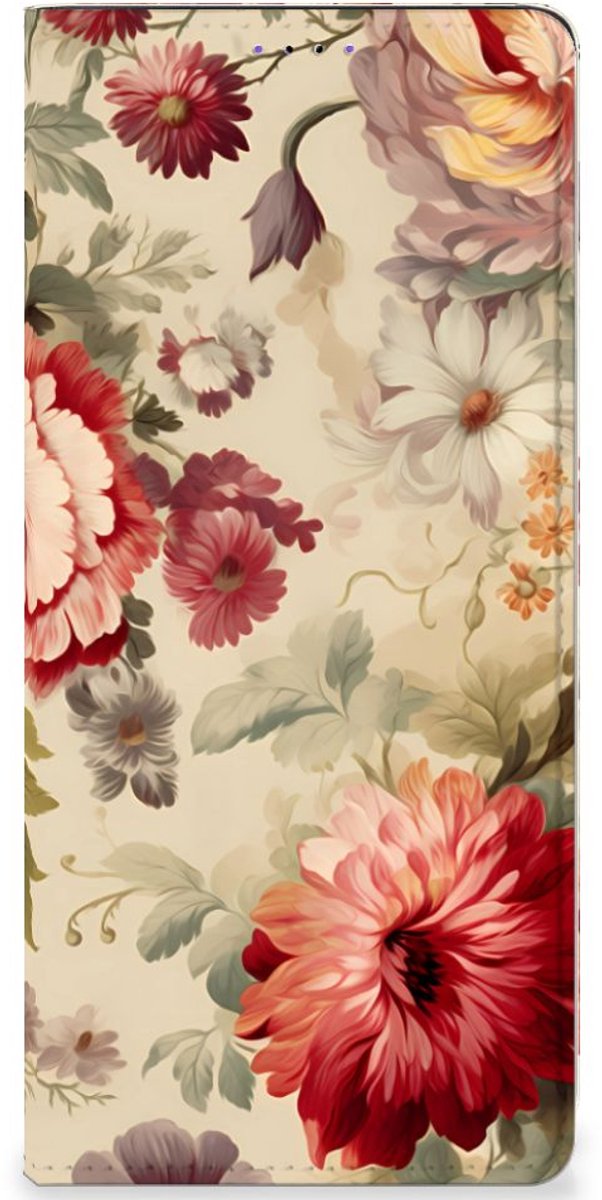 Smart Cover voor Samsung Galaxy A22 5G Bloemen