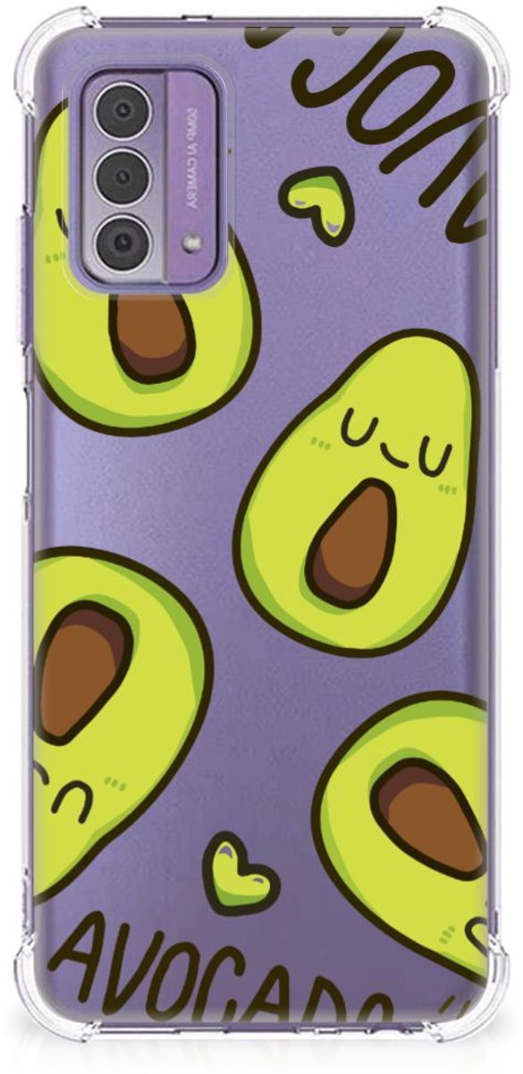 Nokia G42 Stevig Bumper Hoesje Avocado Singing