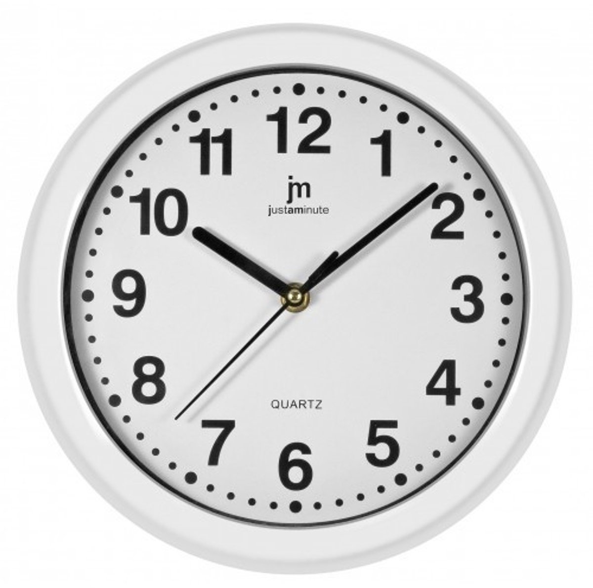 Lowell Justaminute 00710 Kwartsklok Cirkel Wit