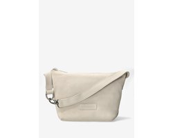 Shabbies Amsterdam Medium Crossbodytas / Schoudertas Dames - Suède - Esra - Beige