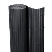vounot® Natuurlijk rietscherm, 100 x 600 cm, inkijkbescherming van rollen met bevestigingsclips, bescherming tegen inkijk, omheining voor buiten, decoratief, voor tuin, terras en balkon