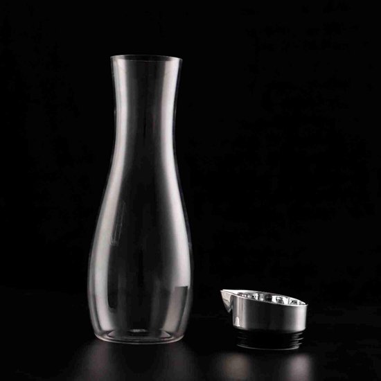 Sapkan/schenkkan karaf met deksel - 2 liter/2000 ml - transparant - kunststof | - de Sapkan/schenkkan karaf met deksel - 2 liter/2000 ml - transparant - kunststof | - de