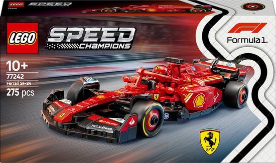 LEGO Speed Champions Ferrari SF-24 F1 Racewagen Set - 77242