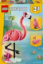 LEGO® Creator 3en1 Animaux sauvages : ensemble flamant rose - 31170