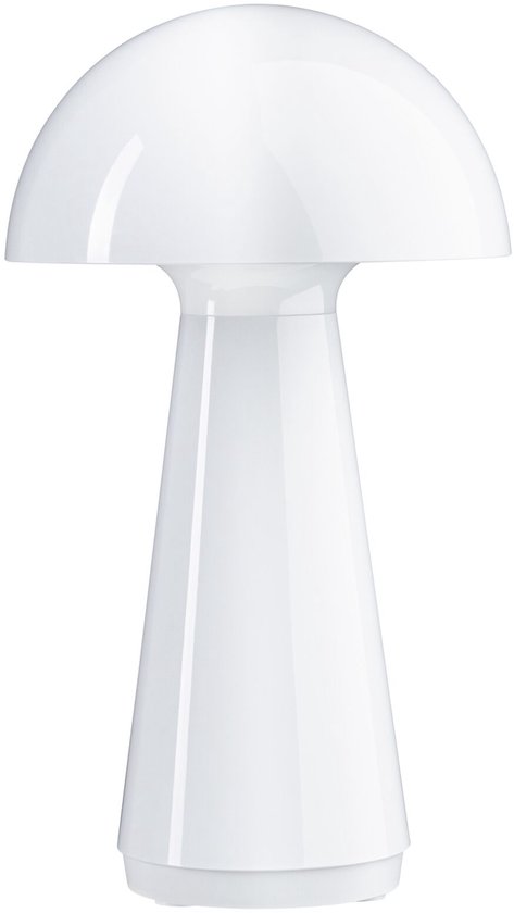 Paulmann Onzo - Lampe de table - mobile - IP44 - 2700K - 3stepdim - USBC - blanc - plastique