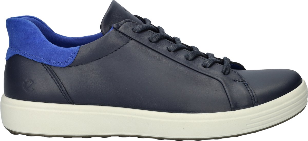 Ecco Soft 7 heren sneaker - Donkerblauw