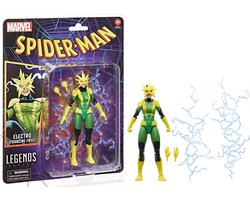 Marvel Legends Series Electro (Francine Frye), stripactiefiguur in retrostijl