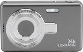Bol.com 12 MP 1080P Compactcamera met 16x Zoom Autofocus - Richt- en Schietcamera's voor Beginners - Grijs aanbieding