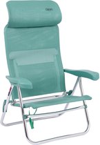 Bol.com Crespo - Strandstoel - AL/205 - Compact - Groen aanbieding