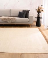 Tapis viscose - Gem blanc 200x300 cm