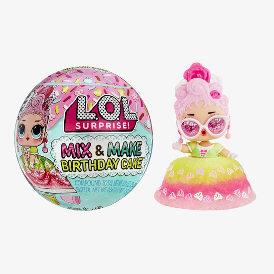 L.O.L. Surprise! Mix & Make Birthday Cake - Verrassingsitem - Minipop