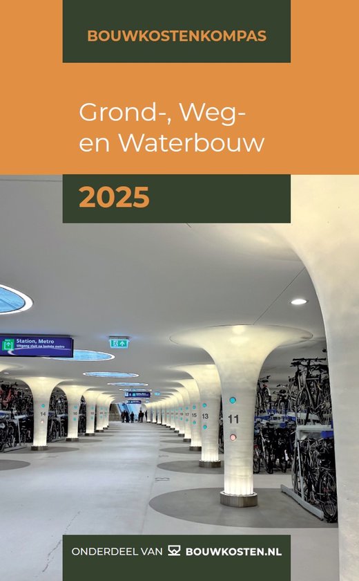 Bouwkostenkompas - Grond-, weg- en waterbouw 2025 - cover