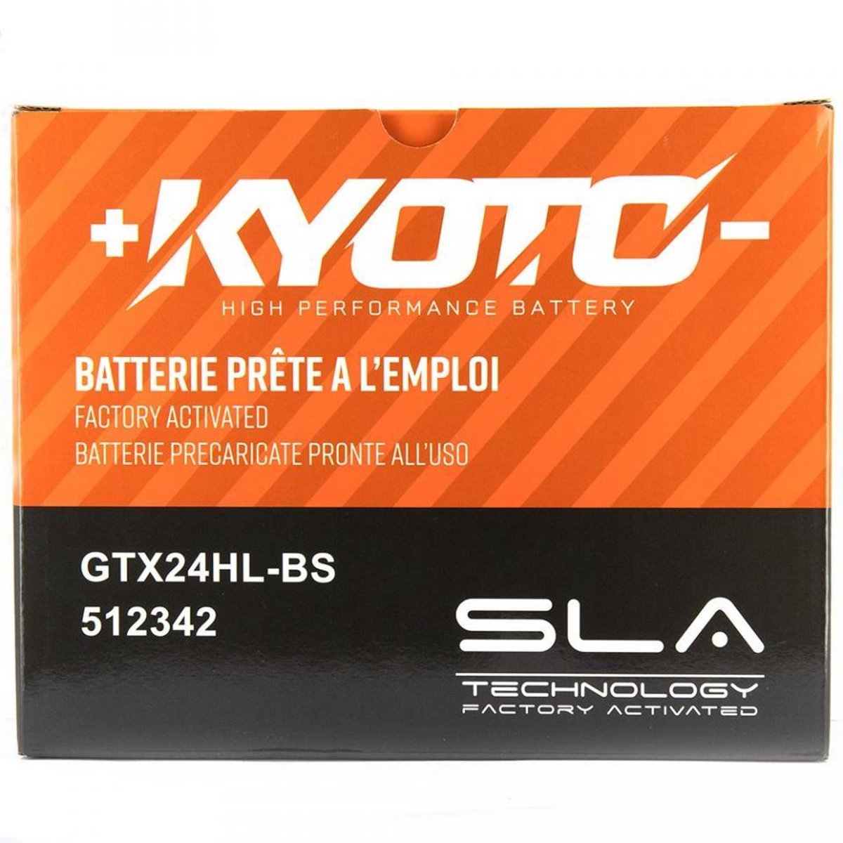 SLA-accu van Kyoto voor Can-Am Spyder RT 2014-2021, model YTX24HL-BS / 12 V, 21 Ah, nieuw