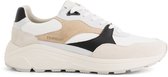 Travelin' Rushden - Heren sneakers - 100% leer - Grijs-zwart