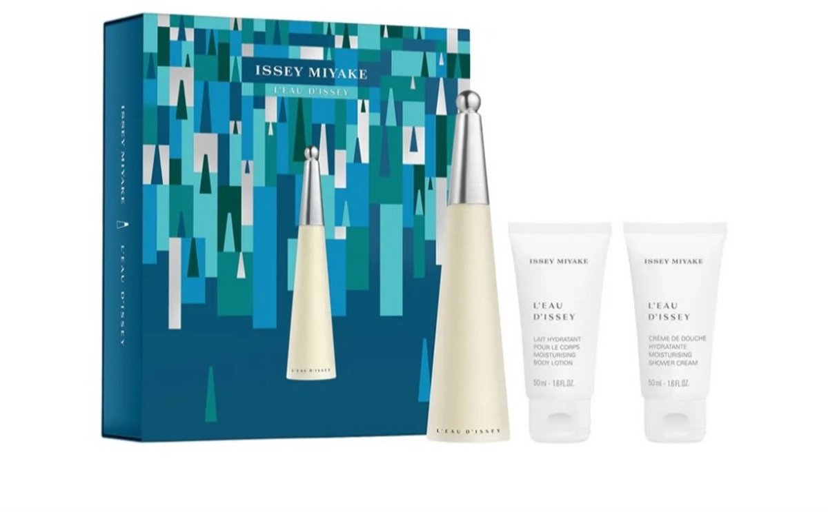 Bol.com Issey Miyake L'Eau D'Issey Giftset edt 50ml + Bodylotion 50ml + Showergel 50ml aanbieding