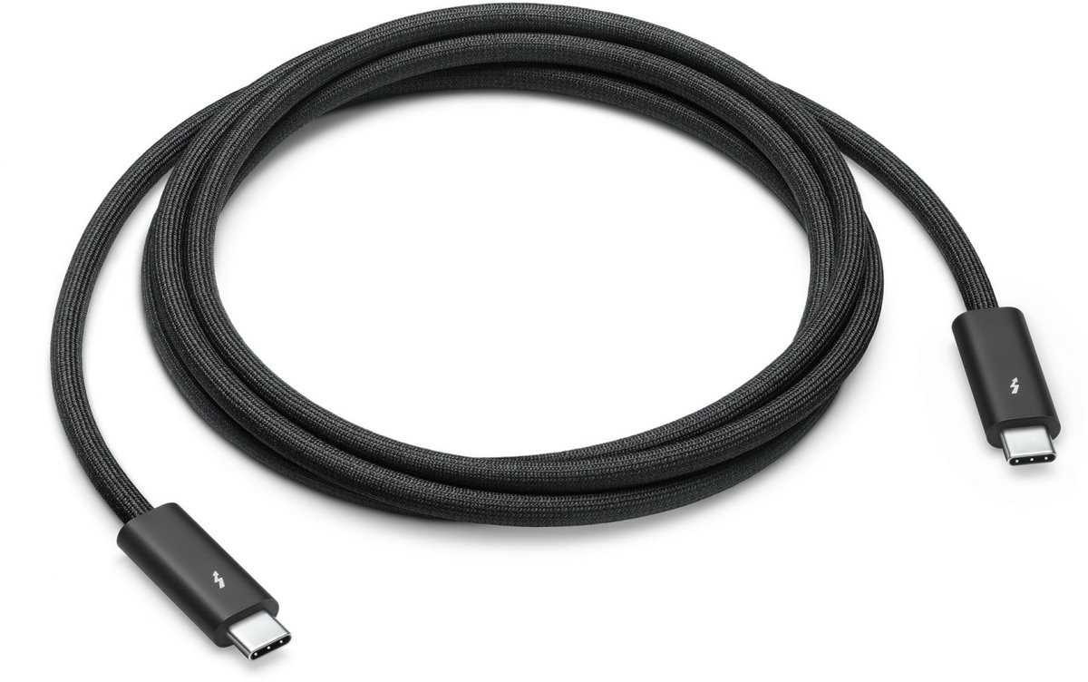 Apple Thunderbolt 4 Pro Data- En Stroomkabel 18 M Zwart