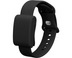 kwmobile horlogebandje geschikt voor Whoop 5.0 / Whoop 4.0 / 3.0 polsband – Smartwatch bandje van TPU – Activity tracker horloge band in zwart