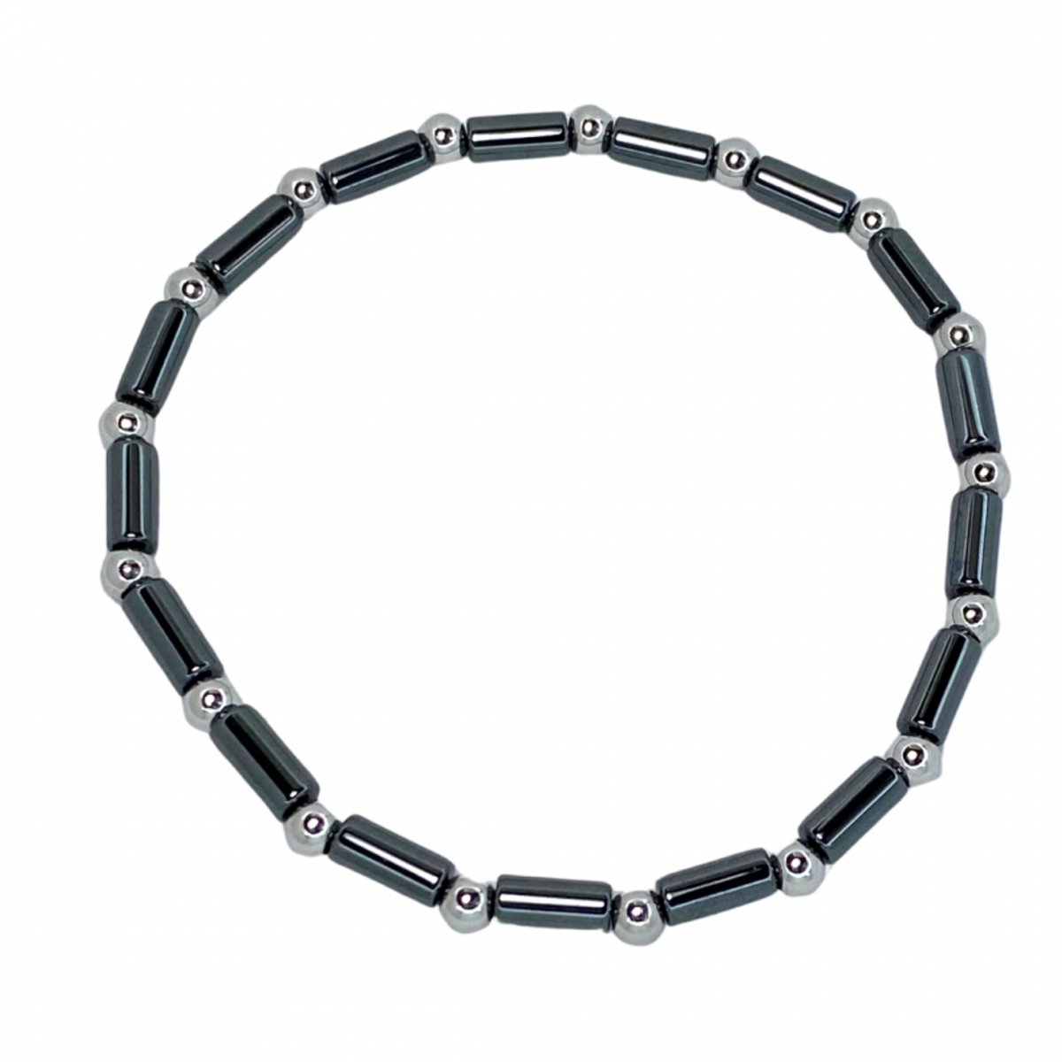 zwarte armband- Leon- obsidiaan - Charme Bijoux