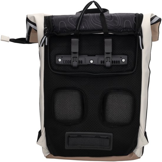 Beagles Originals Bicycle Waterproof Laptop Rugzak - Fietstas - Weersbestendig - 15,6 inch - Beige van Beagles — afbeelding 2