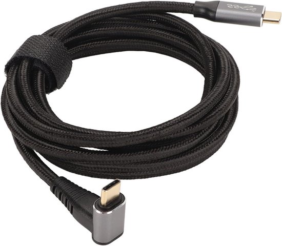 Câble USB C à Angle Droit Pour Steam Deck, Câble USB C Vers USB