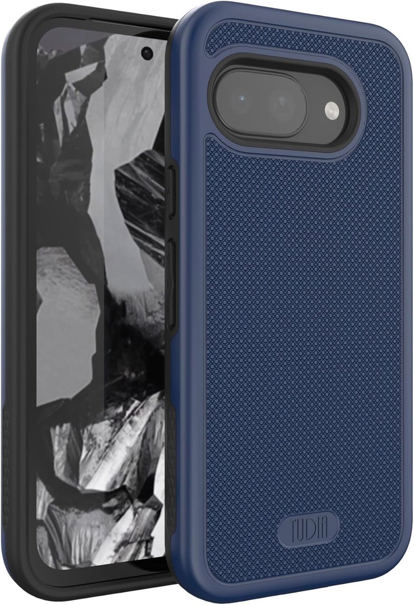 TUDIA MergeGrip Hoesje voor Google Pixel 9a Donkerblauw