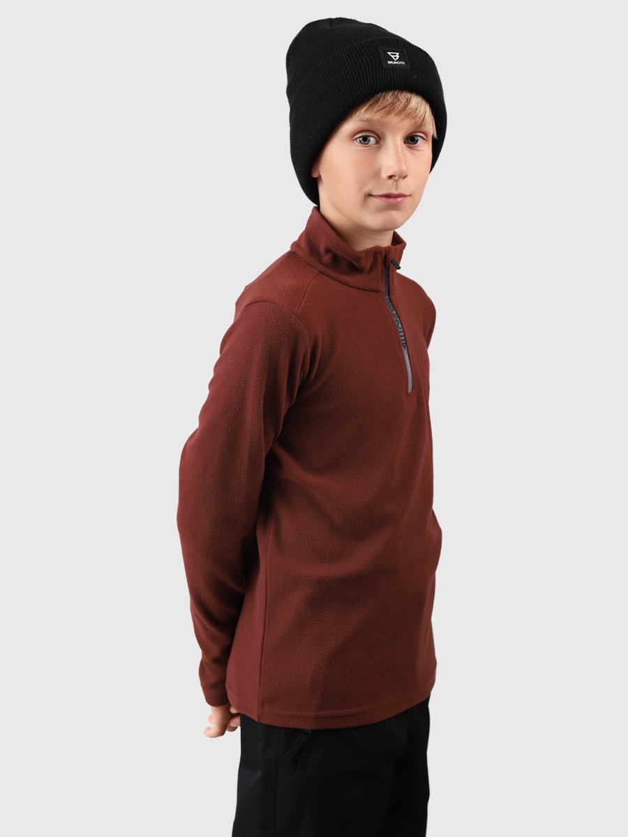 Brunotti Tenny Jongens Fleece Pully Bruin