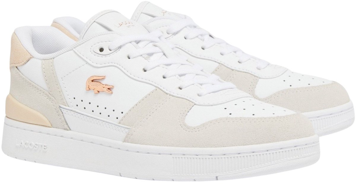 Lacoste T-Clip Set 224 wit - beige