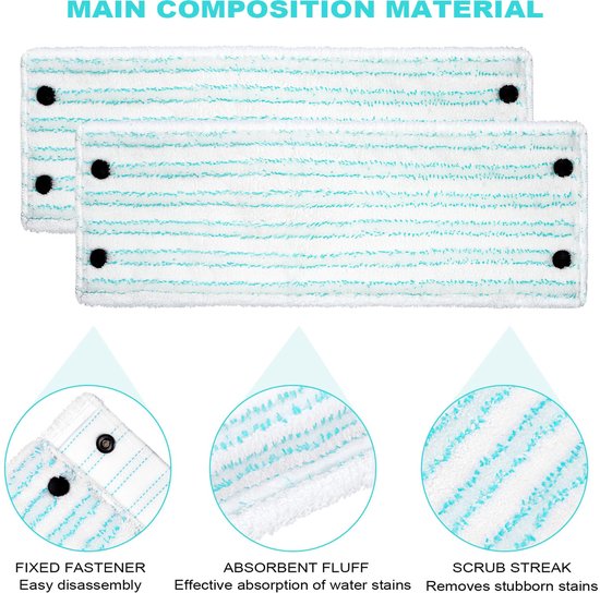 PANNO PAVIMENTI BLU PROFESSIONAL CM 59x50 VILEDA - Foto 6