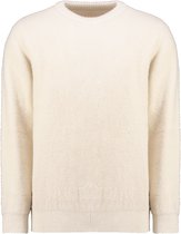 Courier Atelier Dubbelzijdige Fluffy Dames Trui Vanilla White - Truien Dames - Sweater Dames - Pullover - Fluffy Sweater - Fluffy Trui - Ultra Zacht - Kerst Trui - Wintertruien Dames