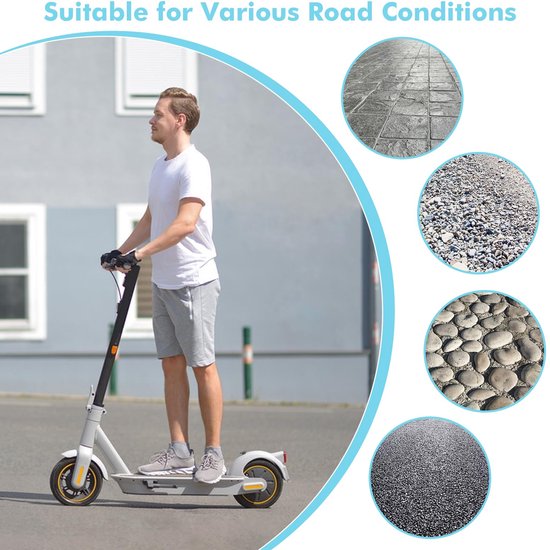 VOLOHAS 60/70-6,5 Vollgummireifen 10 * 2,5 Solide Reifen für Segway