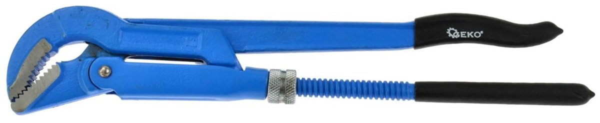 GEKO Zweedse pijptang - smal profiel - 45° kop - 1 inch capaciteit