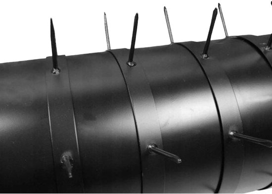GEKO Ring met spikes voor gazonroller - 5 ringen - 32 cm diameter - 60 mm spikes van Geko — afbeelding 3