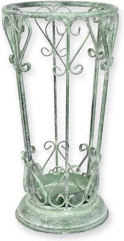 Look classique - Porte-parapluie - Métal, vert - 54,3 cm de hauteur