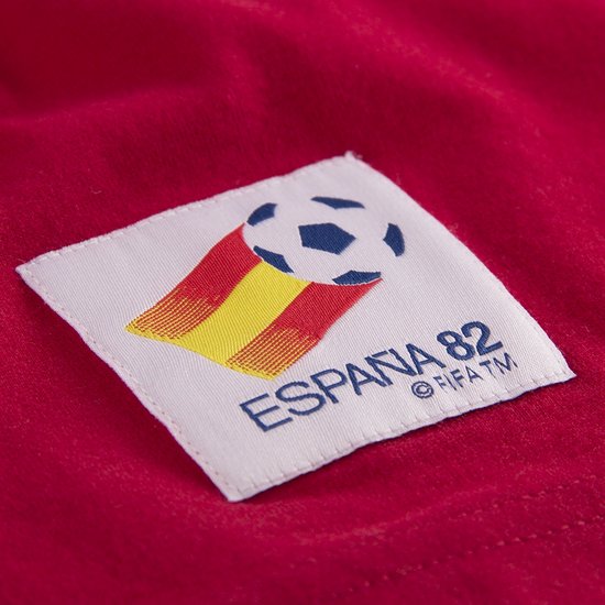 COPA - Espagne 1982 WK Naranjito Mascotte T-shirt Enfant - Rouge - 10 ans