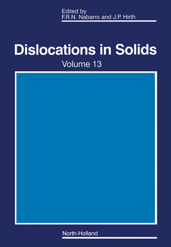 Dislocations in Solids - cover