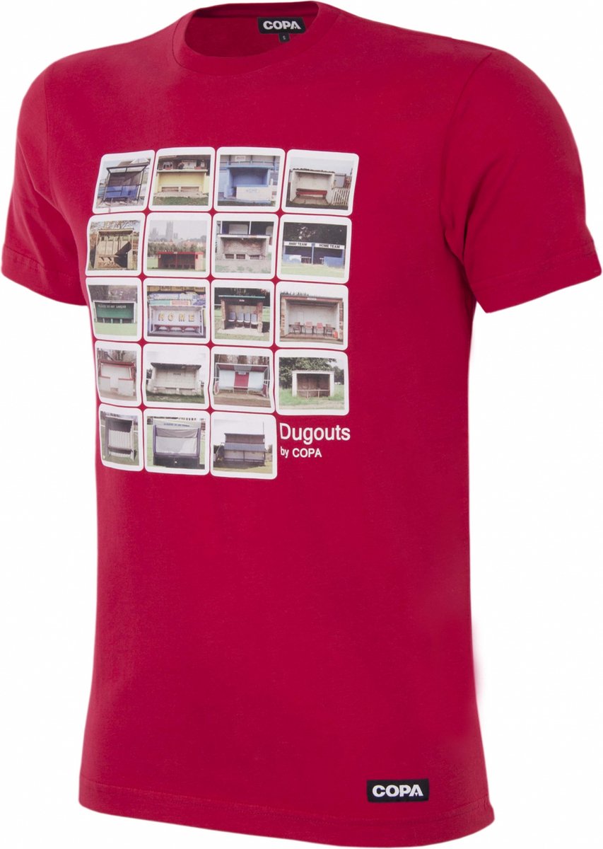 COPA - Dugouts T-Shirt - Mannen - Rood - S