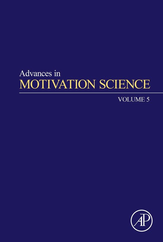 Advances in Motivation Science 5 - Advances in Motivation Sc ... - cover
