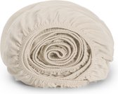 Yumeko drap housse jersey lever du soleil blanc 140x200x30 - Bio & écologique